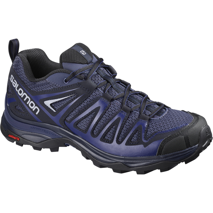 SALOMON X ULTRA 3 PRIME W Philippines - Women's Hiking Shoes - Navy | 697184-WSH